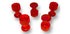 Anson Lone Star 12mm convex tabs - 5 pack