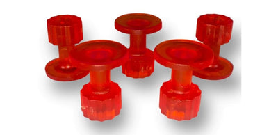 Anson Lone Star 17mm flat tabs - 5 pack