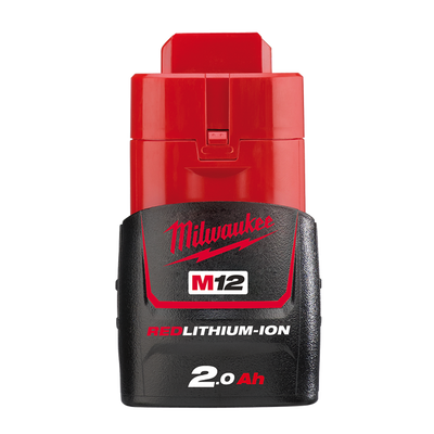Milwaukee M12 2.0AH Redlithium Battery