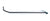 Dentcraft Double bend interchangeable rod 36inX 1/2indiam. with R4 tip
