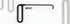 Dentcraft Side Panel Hook 1in Curved Flag