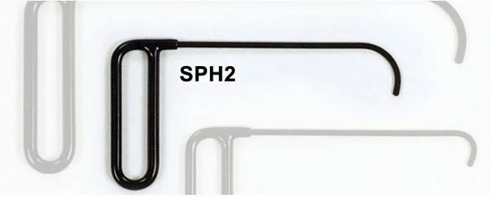 Dentcraft Side Panel Hook 1 1/2in Curve Flag