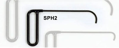 Dentcraft Side Panel Hook 1 1/2in Curve Flag