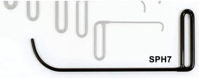 Dentcraft Side Panel Hook 3 1/2in Curve Ball End