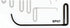 Dentcraft Side Panel Hook 3 1/2in Curve Ball End