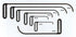 Dentcraft 7 Piece Side Panel Hook Set