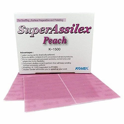 Kovax Super Assilex Peach K1500 grit 130mm x 170mm