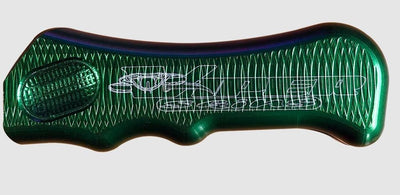 PDR Tool Time Viper Skin Green - Large. Fits A1/Tequila Handles 5/16, 3/8, 7/16 and up