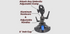 Get A Grip - The Grip pivot mount with 6in suction cup