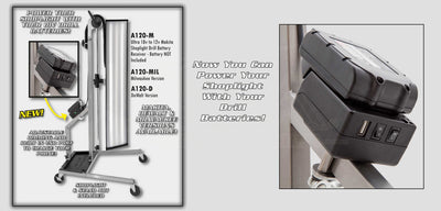 Elimadent 18v to 12v Makita Shoplight Drill Battery Receiver