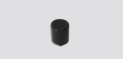 7/16in Hammer tip, black acetal - Large Square