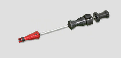 Ultra spring dampened slide hammer with removable weight