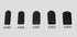 Large hard plastic cap for 7/16in bladed tools - 5 Pack