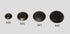 3/8in plug - flush black plastic