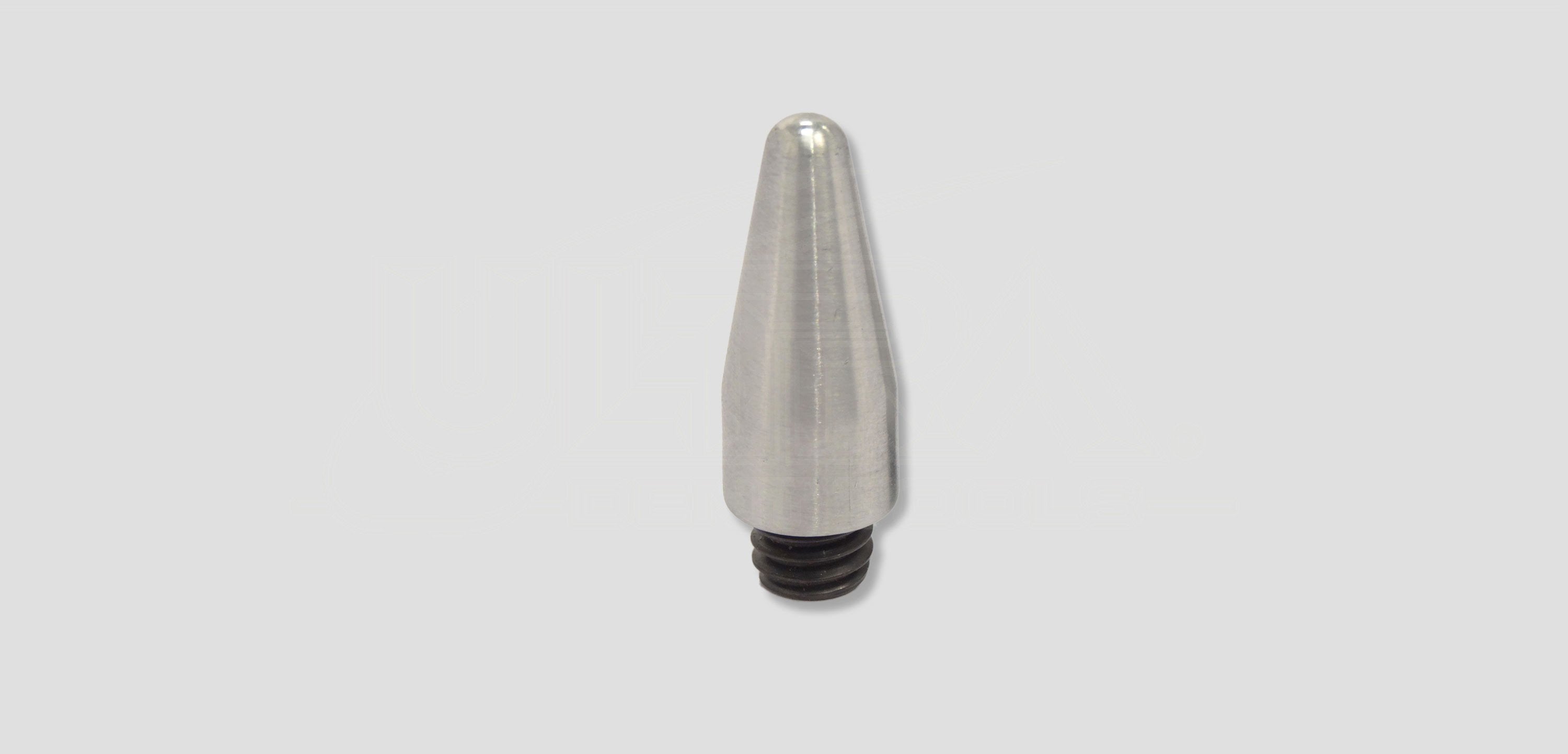 7/16inAluminium medium point screw on tip with 5/16-18 thread