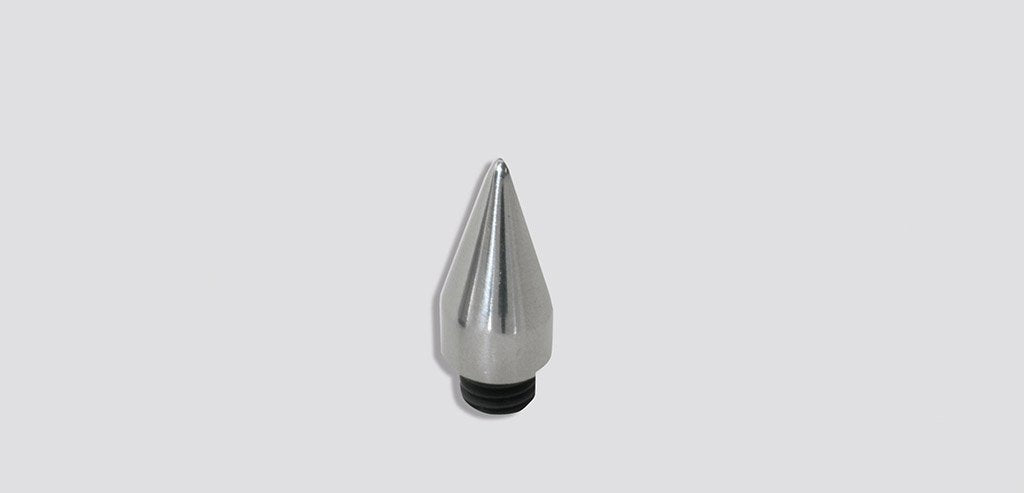7/16in Stainless pencil point screw-on tip