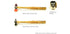 Dentcraft Blending Hammer w/ polish tip & soft covers 2oz.
