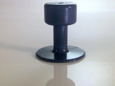 Black Plague 5 pack Smooth Series Round Glue Tab - 20mm