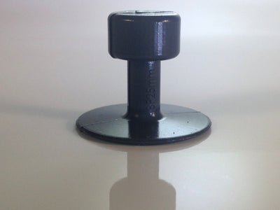 Black Plague 5 pack Smooth Series Round Glue Tab - 25mm