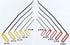 Dentcraft 10 Piece Brace Tool Set - 5 Left & 5 Right