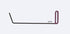 Dentcraft Door tool Forward with 5in (12.7cm) Flag 22in (55.8cm) OAL 5/16 (7.9mm) dia. shaft
