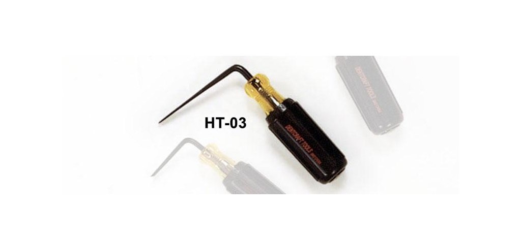 Dentcraft 3in (7.6 cm) Hand Tool with screwdriver handle