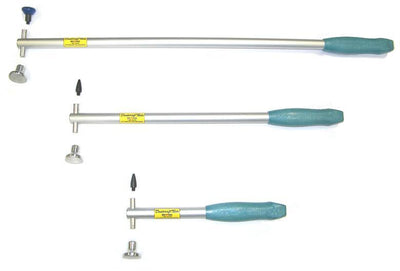 Dentcraft 3 Piece Double Tipped Knock Down Hammer Set - Includes DTKDH32, DTKDH22, DTKDH12