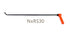 Dentcraft Indexable Handle - Single Bend 3/8in x 30in Rod