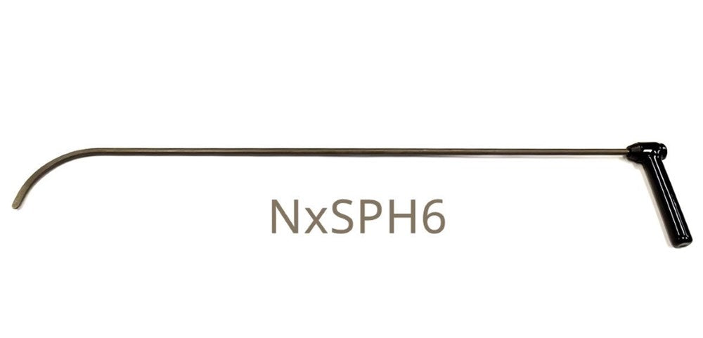 Dentcraft Indexable Handle Side Panel Hook 3 1/2in Curve Flag