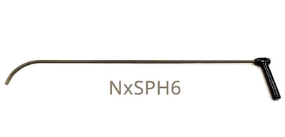 Dentcraft Indexable Handle Side Panel Hook 3 1/2in Curve Flag