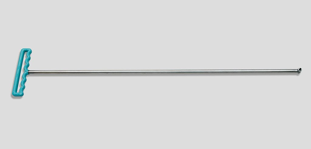 Ultra 36in Hail rod 90 degrees 1/2in diam., double screw-on