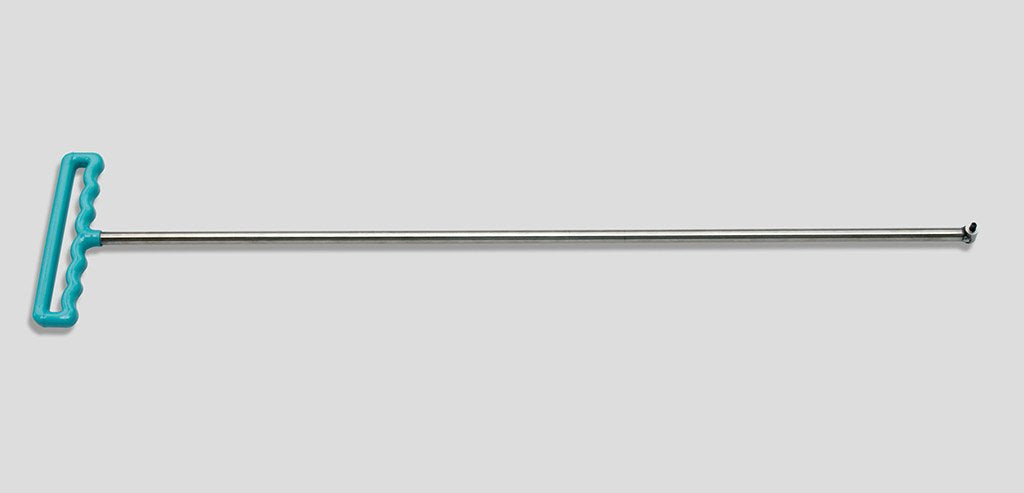 Ultra 30in Hail rod 90 degrees 7/16in diam.,double screw-on tip