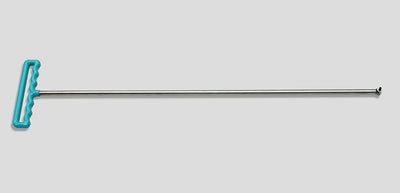 Ultra 30in Hail rod 90 degrees 7/16in diam.,double screw-on tip