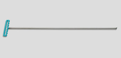 Ultra 42in Hail rod 90 degrees 9/16in diam.,dbl screw-on tip