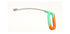 Tequila Rattlesnake Whale Tail - 9in Tail 1-1/4in Head