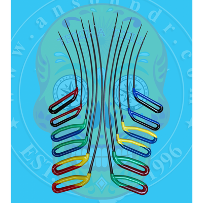 Tequila Tools 12 PC Set 6 Left and 6 Right hand arched brace tools