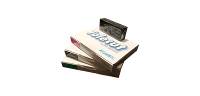 Tolecut Starter Kit. (Fine) Includes 1 x Pink, 1 x Green, 1 x Black, 2 x Block