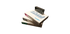 Tolecut Starter Kit. (Fine) Includes 1 x Pink, 1 x Green, 1 x Black, 2 x Block