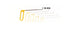 Dentcraft 8in Wire Tool .150 (2.5/16) diam.