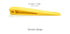 Dentcraft window wedge 9in long x 1in wide